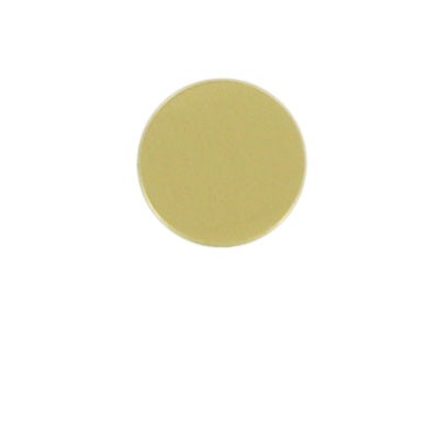 7/8" Satin Brass Disc for Engraving