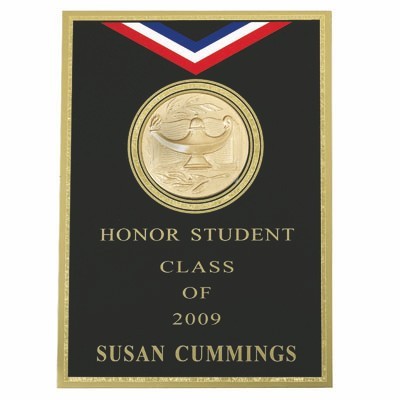 Ribbon Plate w/2" Insert (5" x 7")