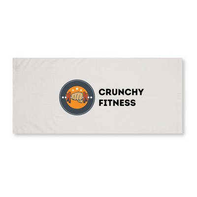 100% Cotton Velour High Quality Fitness Towel 22x44