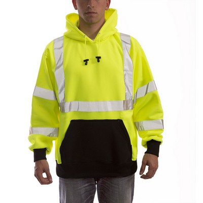 Job Sight™ Fluorescent Lime Green Pullover Hoodie