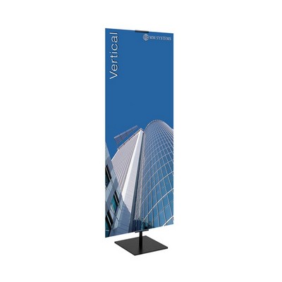 Economy Banner Stand Single Sided Polyester Blend Fabric (33" x 72")