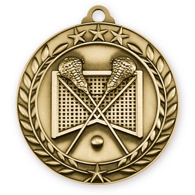 3D Sports & Academic Medal/Lacrosse
