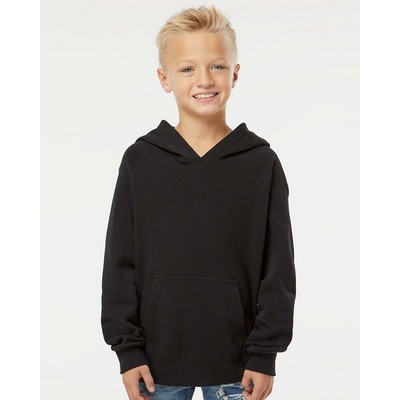 Independent Trading Co.® Youth Lightweight Special Blend Raglan Hooded Sweatshirt