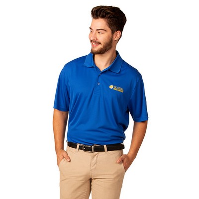 Zorrel® Harrison Syntrel™ Men's Light Weight Mesh Polo Shirt