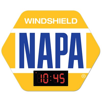 Digital Acrylic Clock 24" x 24"