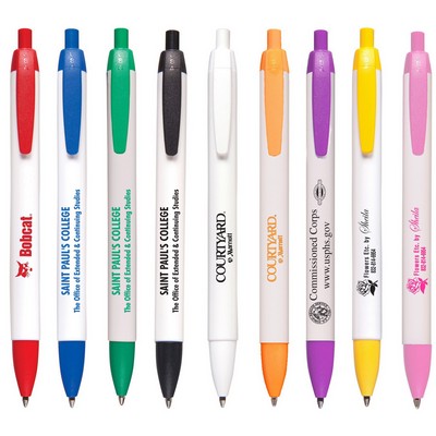 The Delancey Pen w/ White Barrel