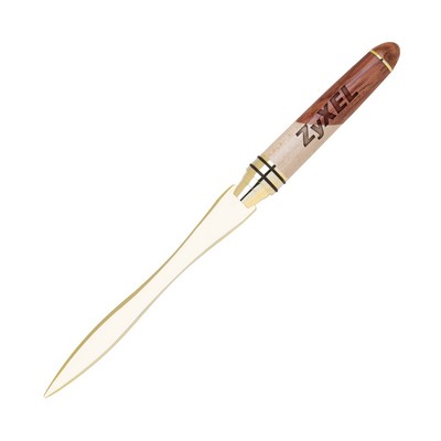 Terrific Timber-13 Curvy Design Letter Opener