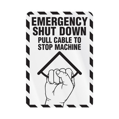 Rectangle Sticker | Round Corners | 3 1/2" x 5" | Clear Static | Static Back | Screen