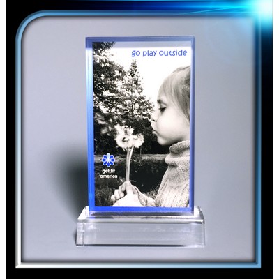 Executive Series Rectangle Award w/Base (3"x5"x3/4")