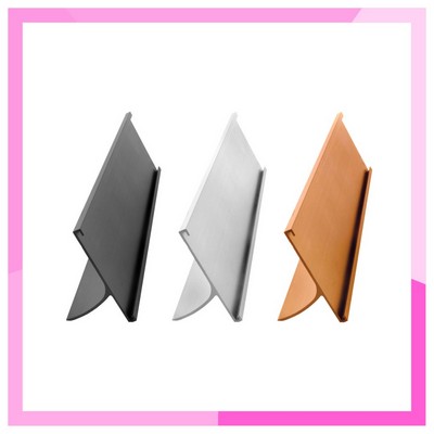 Aluminum Desk Plate Holder (2"x8")