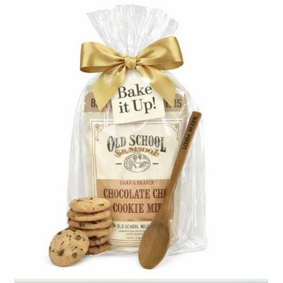 Bake It Up! Chocolate Chip Cookie Mix Gift with Wooden Spoon