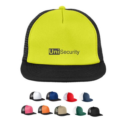 District® Flat Bill Snapback Trucker Cap