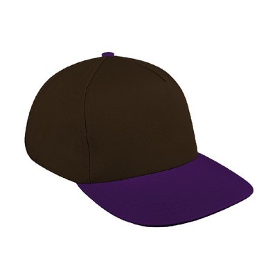 Two Tone Twill Snapback Skate Hat