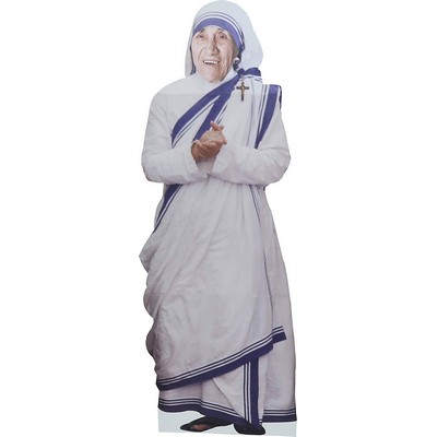 Mother Teresa Cardboard Cutout Stand Up| Standee Picture Poster Photo Print 5' Tall