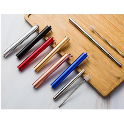 Foldable Straw In a Case