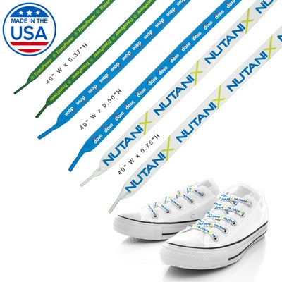 Made in the USA 40" Custom Shoelaces