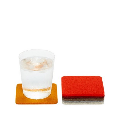 Bierfilzl™ 6 Pack Square Coasters