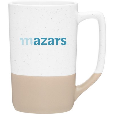 17 oz Damon Ceramic Mug (White)