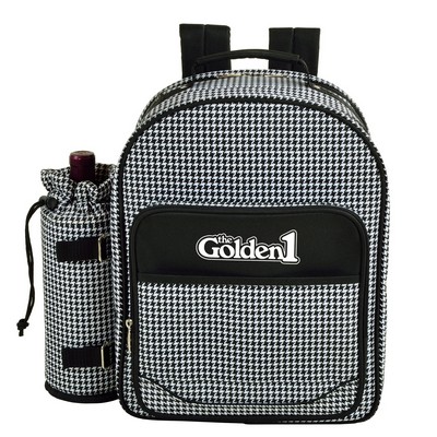 Picnic Backpack for 4 with Cooler