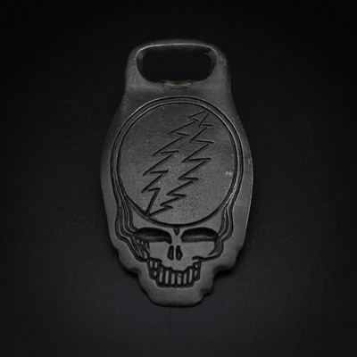 Skull Etched Bottle Opener