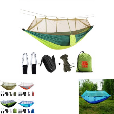 Outdoor Camping Hammock w/Mosquito Net