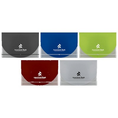 Color Flap Translucent Document Holder
