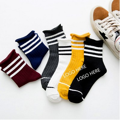 3 Stripe Socks