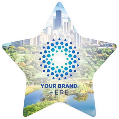 Star Medium Die Cut Magnet (3.5" x 3.5")
