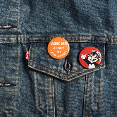 1.25" Round Lapel Magnets - All Finishes