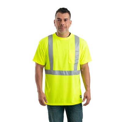 Berne® Apparel Men's Hi-Vis Class 2 Performance Pocket T-Shirt