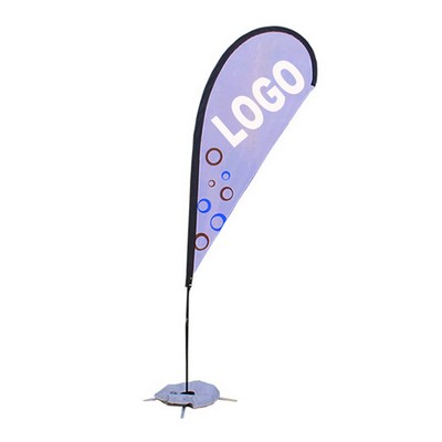 11' Double Sided Printed Teardrop Flag