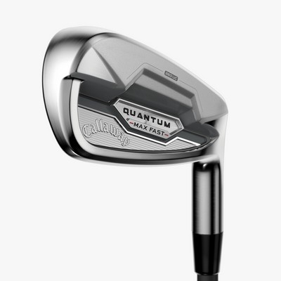 Callaway Quantum Max Fast Irons 4-9PW W/Steel Shafts