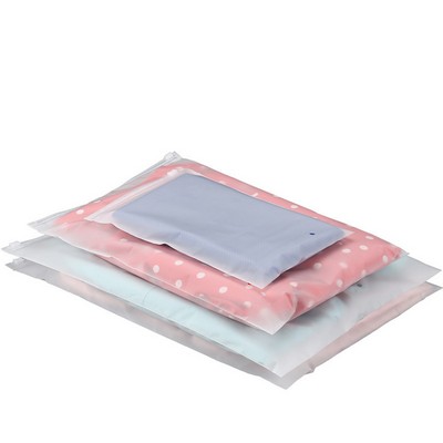 Big Frosted Zip Lock Bag