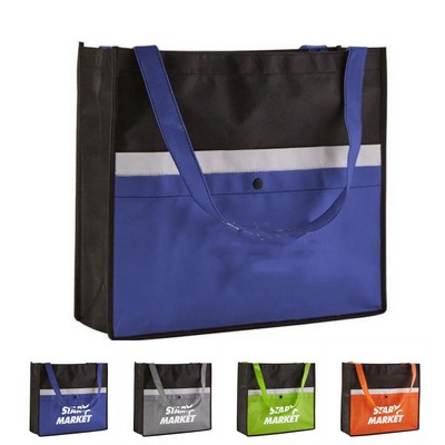 Non Woven Tote Bag With Pocket