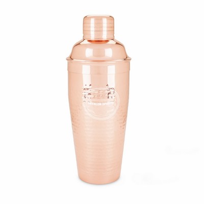Twine Living® Hammered Copper Cocktail Shaker