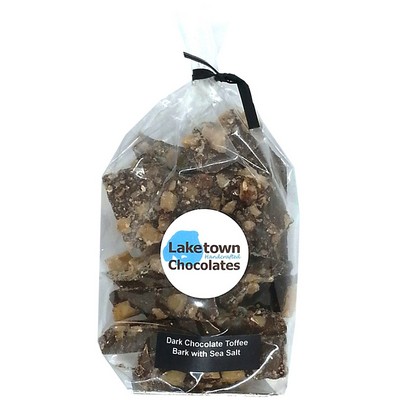 Dark Chocolate Toffee Bark w/Sea Salt
