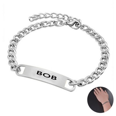 Stainless Steel Personalized Fashion Bracelet