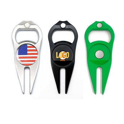 6-in-1 Golf Divot w/Ball Marker
