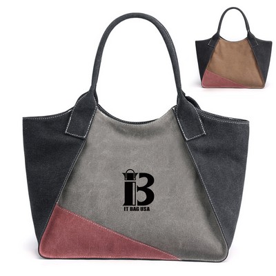 Canvas Ladies Handbag Tote Bag