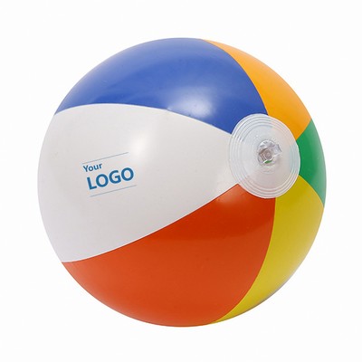 12" Inflatable PVC Beach Ball