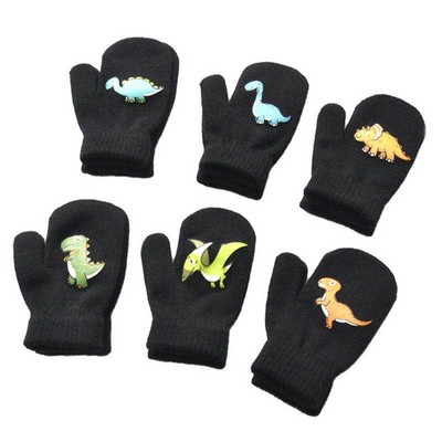 Soft Knitted Boys/Girls Winter Gloves