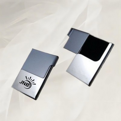 Contemporary Stainless Steel Card Holder