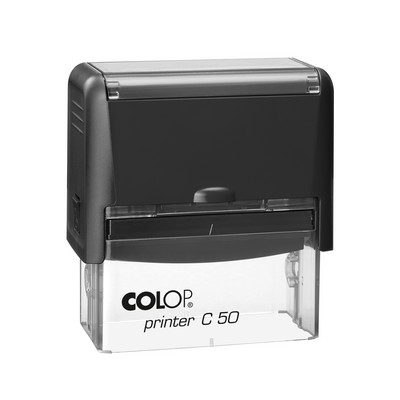 COLOP PrinterC50 Compact Self-Inking Rubber Stamp (1 1/4" x 2 3/4")