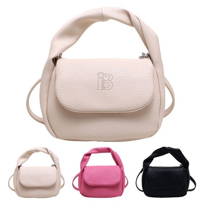 PU Leather Crossbody Bag Simple Style Customized for Women