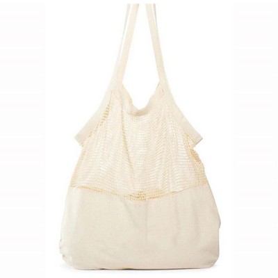 Woven Mesh Shopping Bag