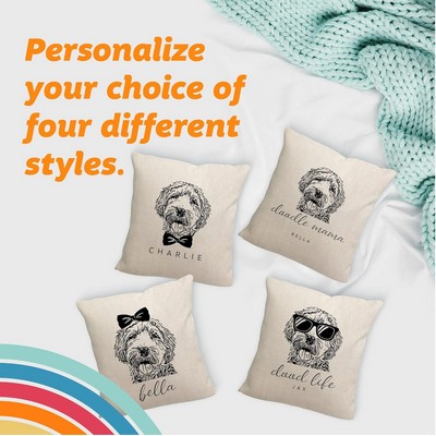 Custom Linen Pillowcase