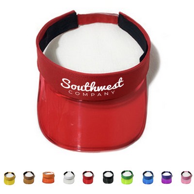 PVC Sun Visor Cap