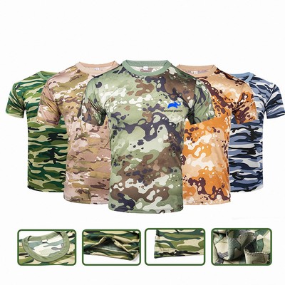 Unisex Mesh Breathable Quick Dry T-Shirt