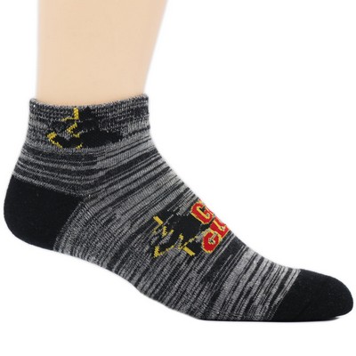 Imported Bamboo Cotton Woven Low Cut Socks