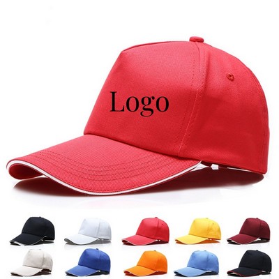 Baseball Cap With Adjustable Closure
